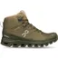 ON Womens Cloudrock Waterproof Hiking Boots - Olive-Reed